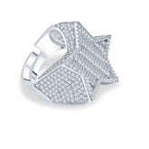 Beatific Silver Ring